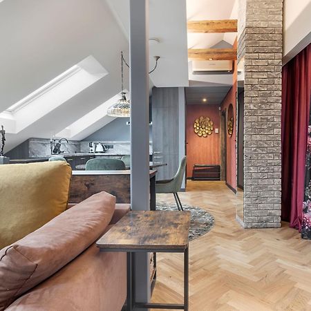 Апартаменты Cozy Penthouse Вильнюс Экстерьер фото